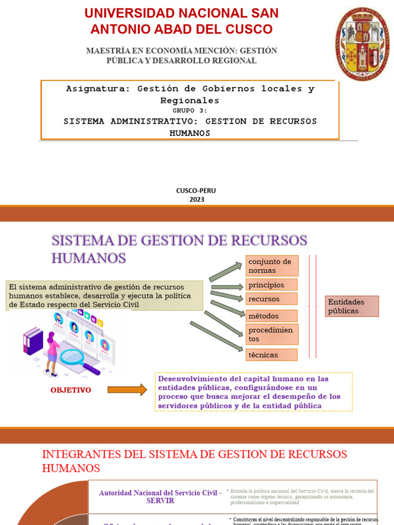 Expo Gestion De Rrhh Pdf Gestión De Recursos Humanos Planificación