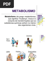 BIOQUÍMICA II METABOLISMO