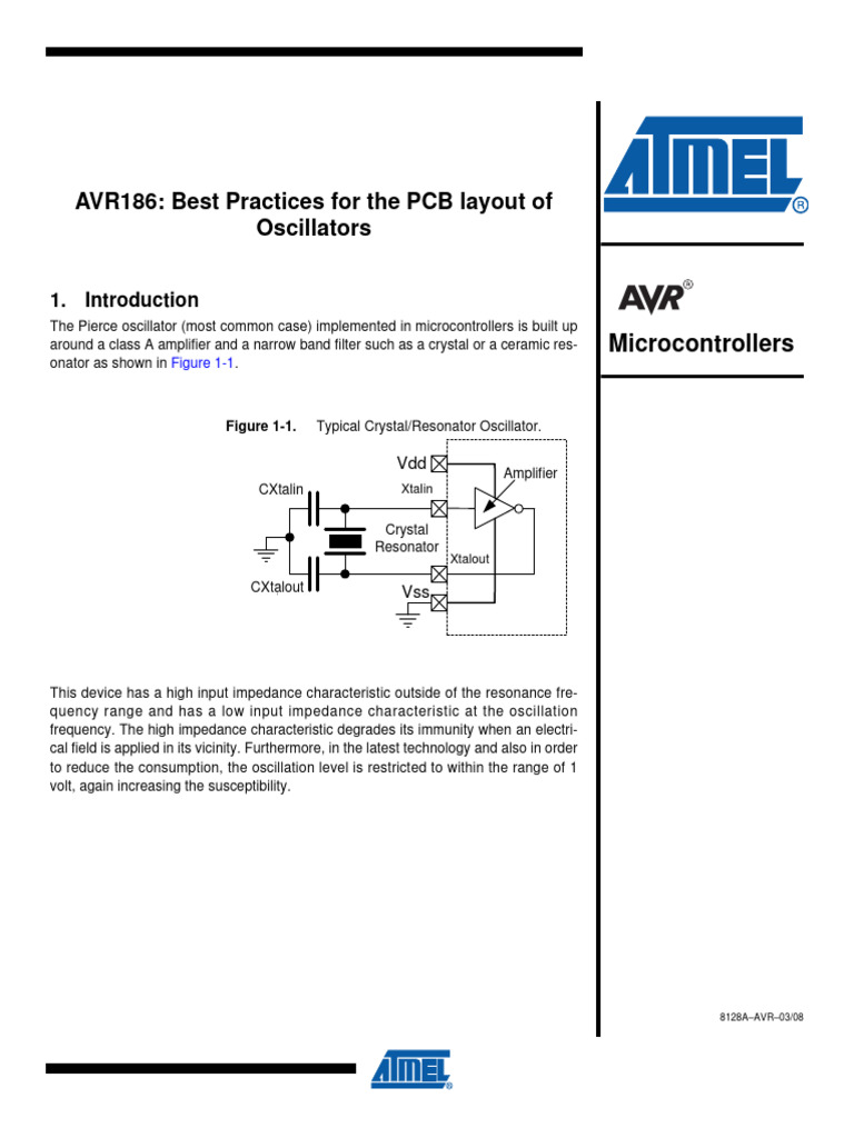 Best Practices for the PCB layout of Oscillators | PDF | Electronic