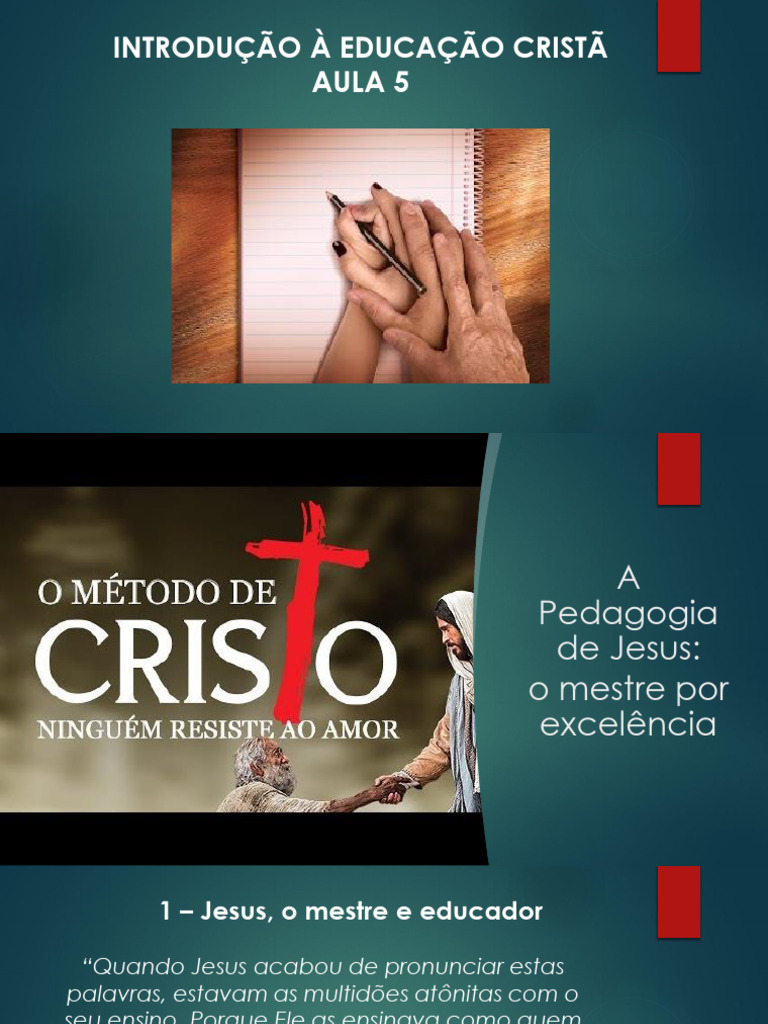 Pedagogia de Jesus: Ensino Transformador | PDF | Jesus | Pedagogia