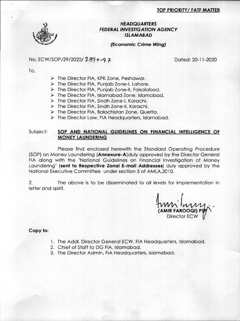 Sop guidelines on ml pdf