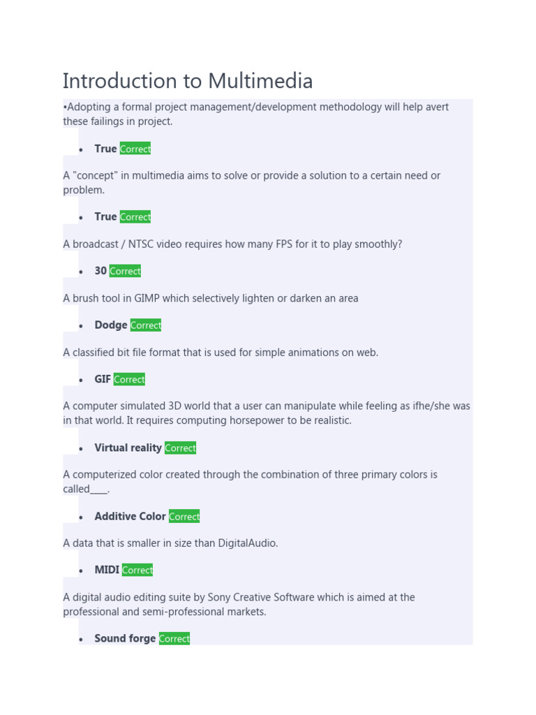 Introduction To Multimedia | PDF | Multimedia | Adobe Photoshop