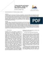 Osterberg Load Cell Testing Results and Analysis For Rock Socket Design Validation - Bridge Over Beauharnois Canal, Autoroute 30, Montreal by Andrew Cushing, Et. Al.