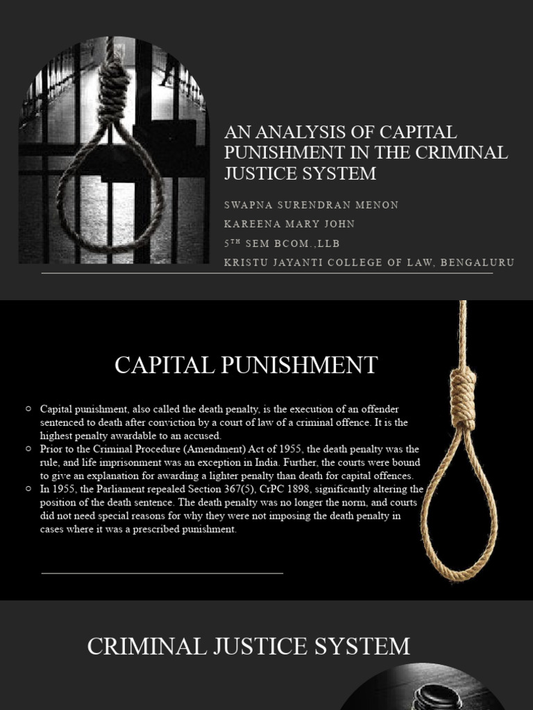 Capital Punishment | PDF | Capital Punishment | Crimes