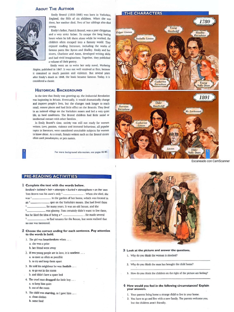 WUTHERING HEIGHTS READING GUIDE PDF visual data 2