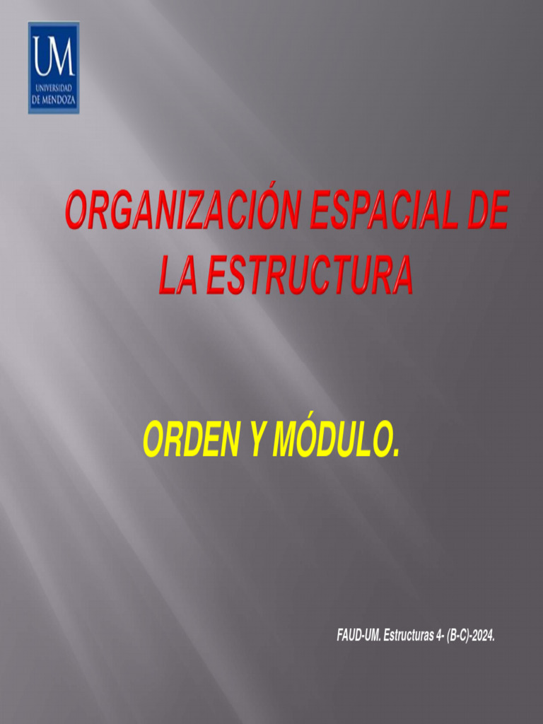 Apunte Clase Orden y Módulo 2024 PDF