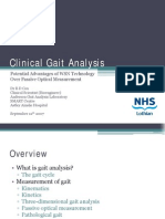 Clinical Gait Analysis: Potential Advantages of WSN Technology Over Passive Optical Measurement