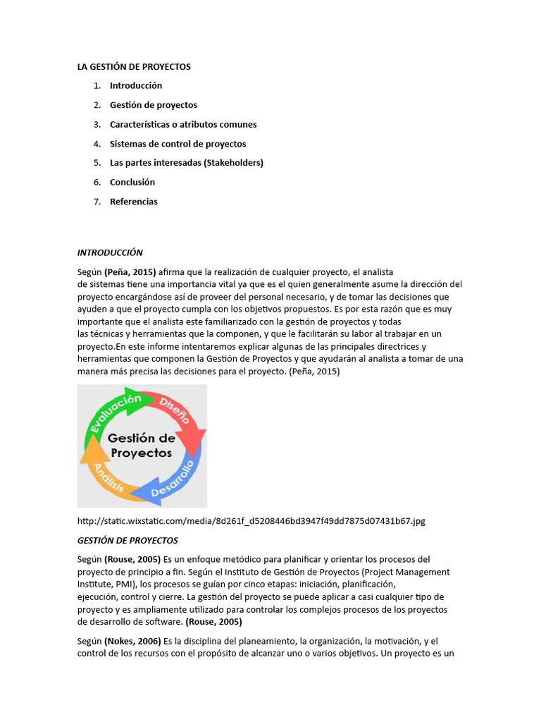 Claves de la Gestión de Proyectos | PDF | Gestión de proyectos ...