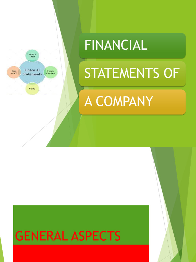 Company Financial Statements Overview | PDF | Equity (Finance ...