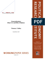 Financialization Palley 2007 (WP153