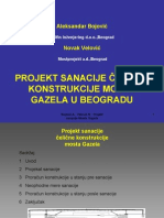 Bojovic, Velovic-Projekt Sanacije Celicne Konstrukcije Mosta Gazela
