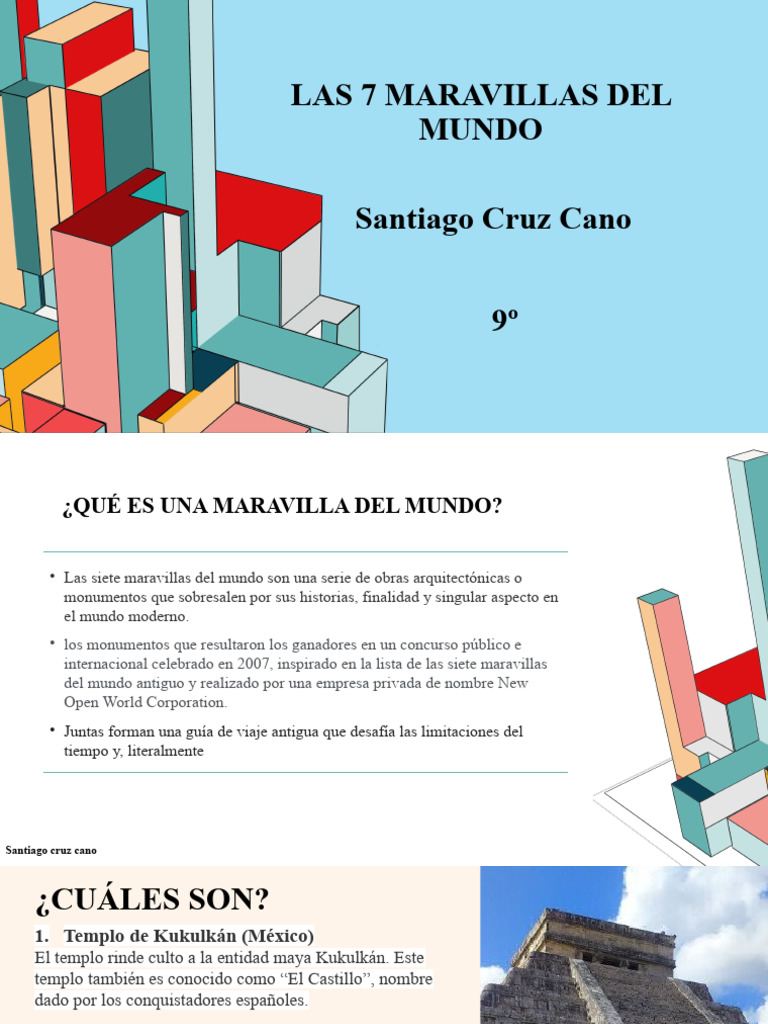 Las 7 Maravillas Del Mundo RENOVADO | PDF | Historia