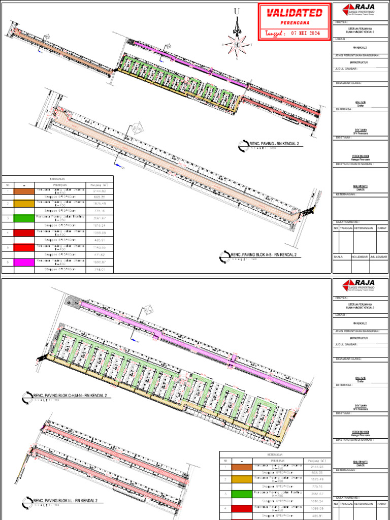 Gatek Paving Jalan Utama & Jalan Kavling-RN Kendal 2 | PDF