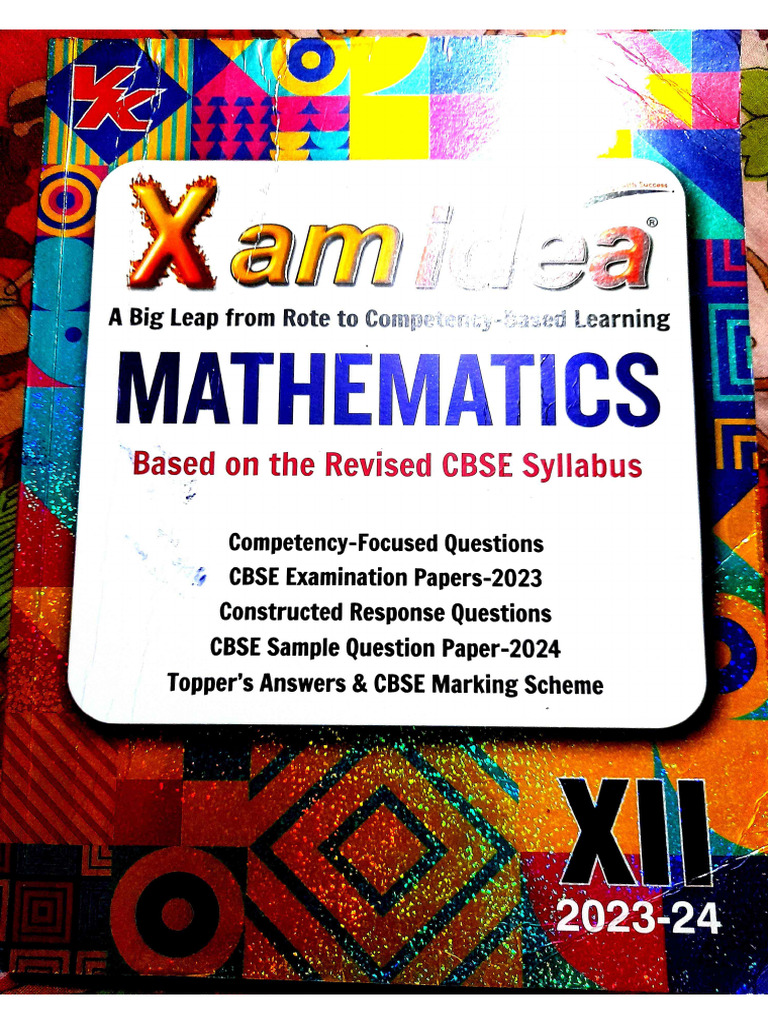 Xam Idea Mathematics | PDF