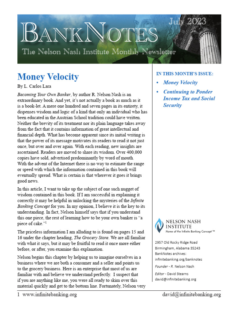 BankNotes+July+2023 | Download Free PDF | Money | Inventory