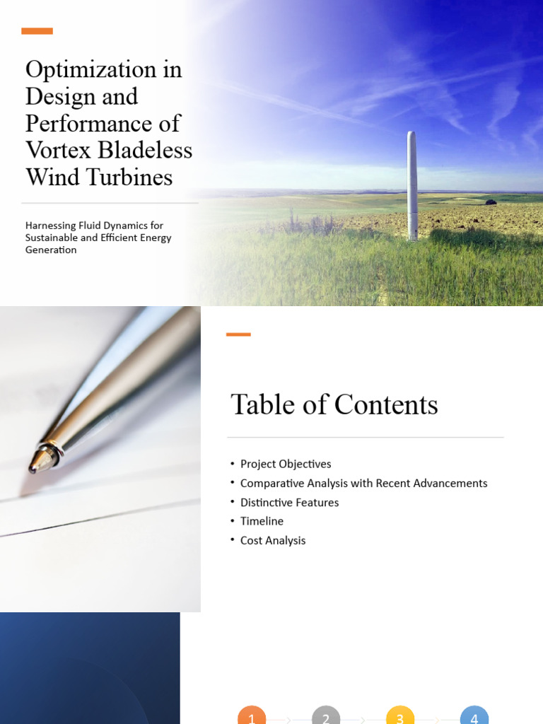 Vortex Bladeless Turbine Optimization | PDF | Renewable Energy | Wind ...
