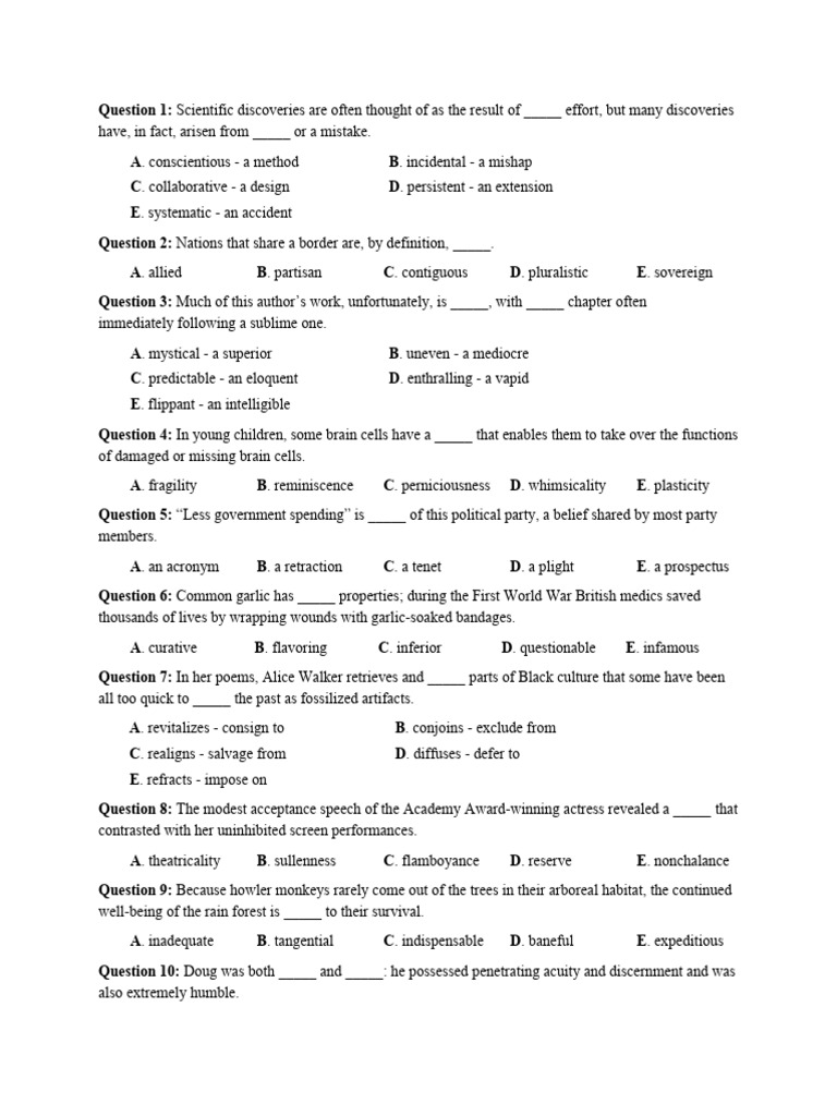 Ad voc Exam Practice Questions | PDF