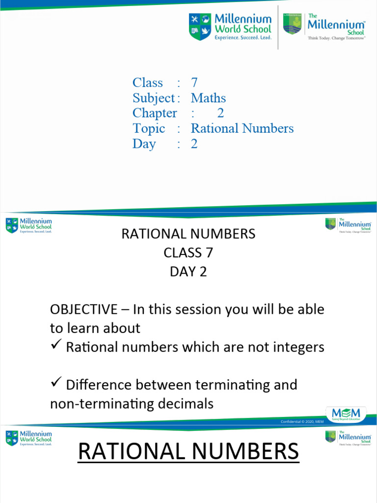 Class7 Maths Ch2 Day2 | PDF | Business | Teaching Methods & Materials