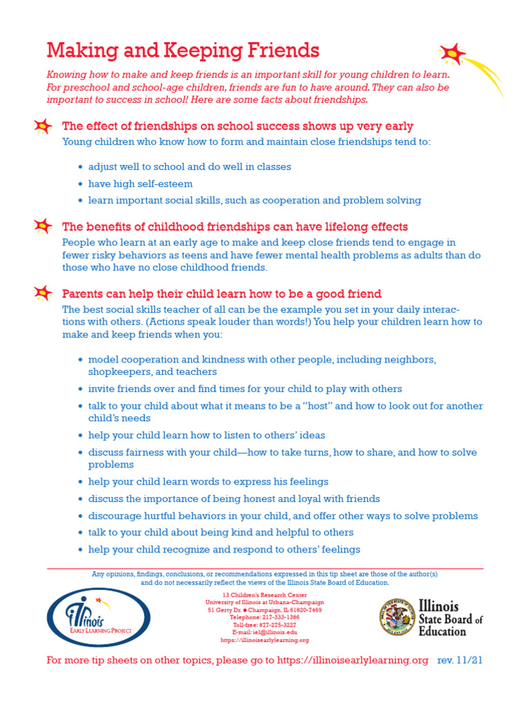Tips On How To Make Friends | PDF | Friendship | Social Skills