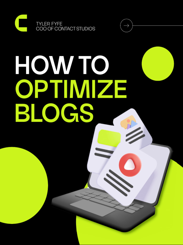 Blog Optimization Guide by Tyler Fyfe | PDF | Search Engine ...