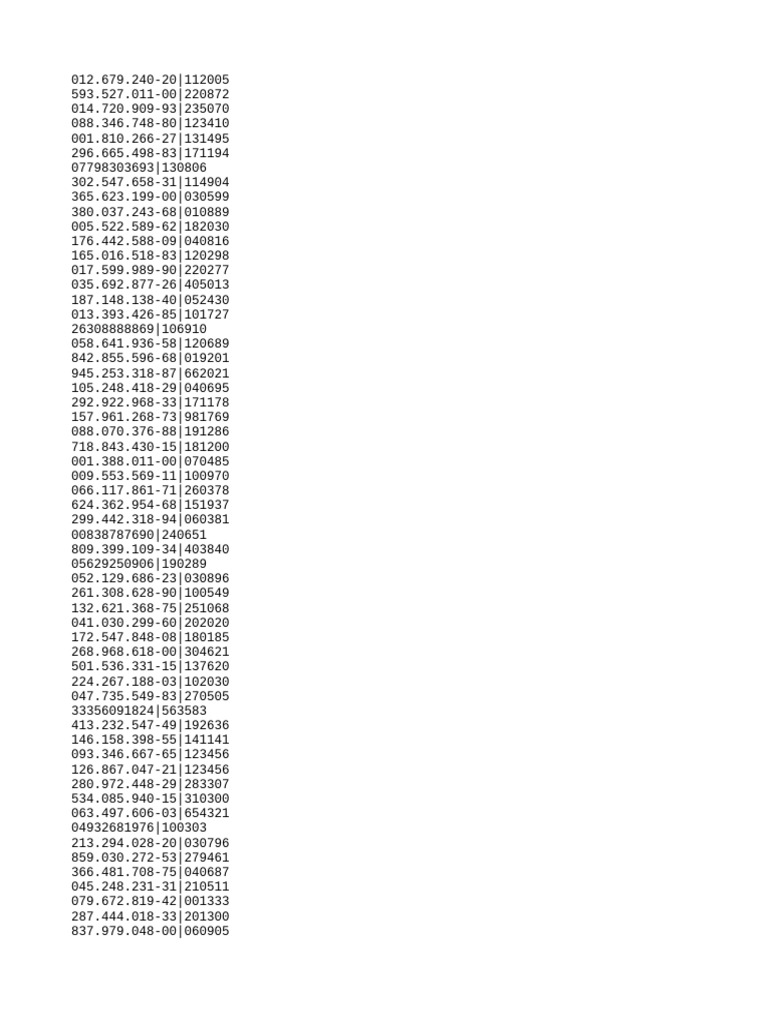 CPF + Senha DB BR PDF