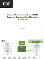 Afdb Org Chart Jan 31 2026 | PDF | Business | Economies