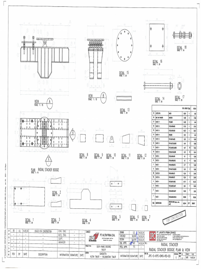 JPC-S-KPC-DWG-RS-03 - Radial Stacker - Radial Stacker Boogie Plan ...