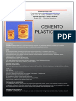 Cemento Plastico