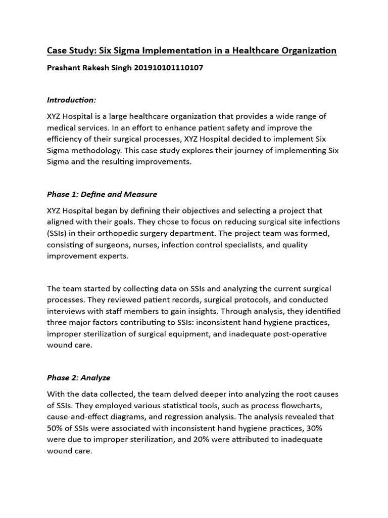 case-study-six-sigma-implementation-in-a-healthcare-organization-pdf