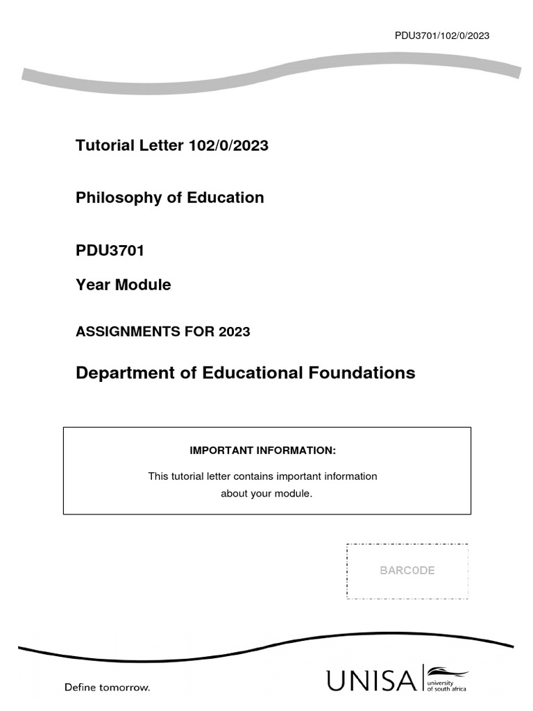 TL2 Assignments, Declaration | PDF | Educational Assessment | Critical ...