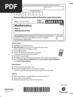 Edexcel IGCSE Maths Modular Specification | PDF | Area | Algebra