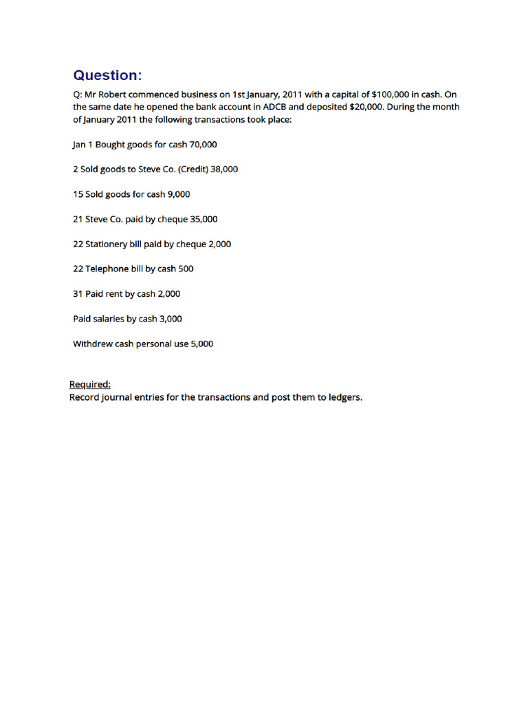 Tutorial Question | PDF