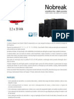 Catalogo de Nobreak SMS Sinus Double II Black 3,2 A 20 kVA (20904 111106)