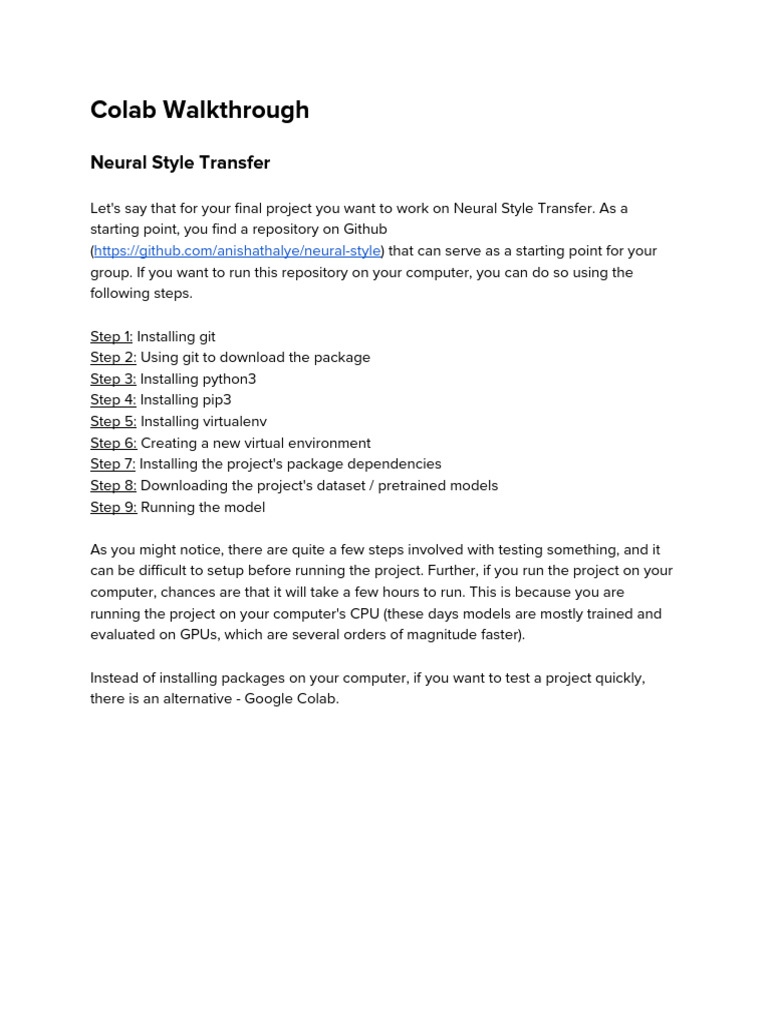 Colab | PDF | Python (Programming Language) | Software Development