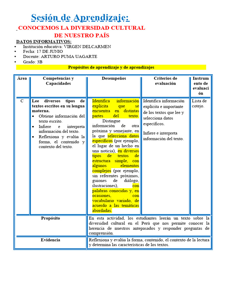 Folleto sobre Diversidad Cultural | PDF | Estudios de idiomas extranjeros