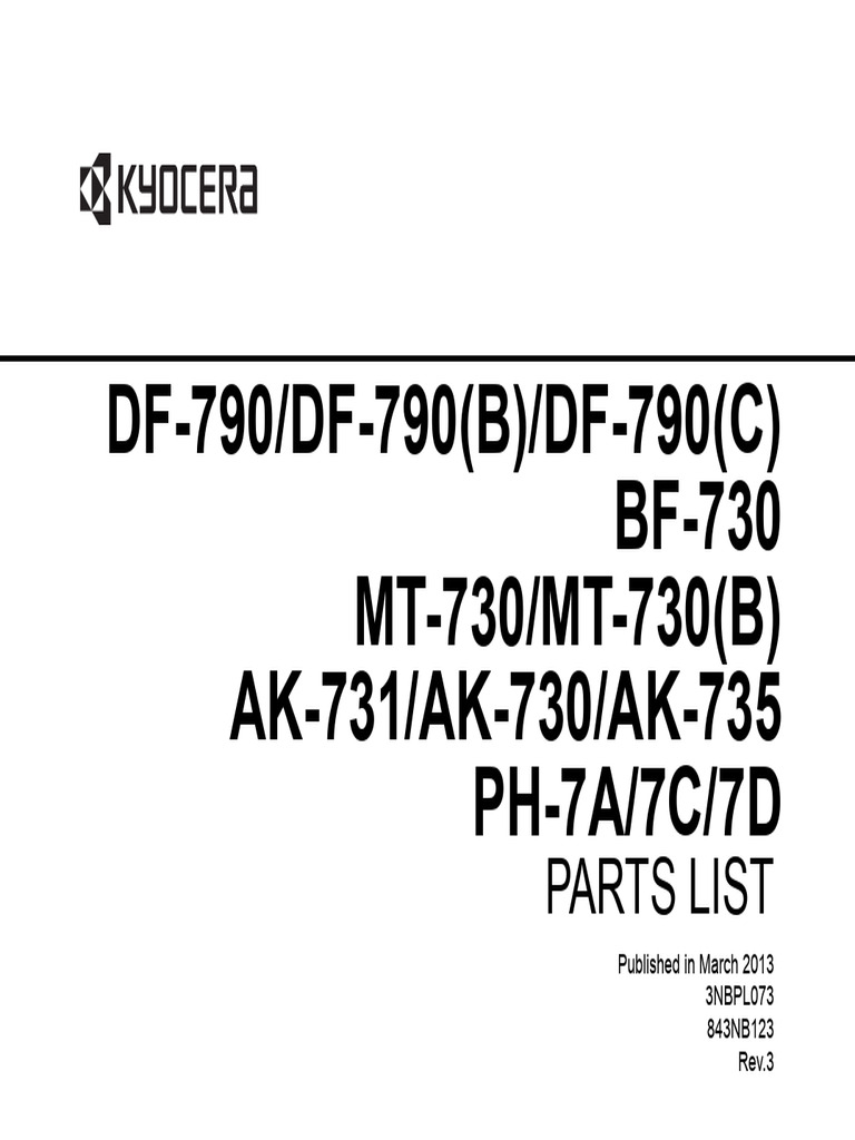 Kit 3 Rulli Prelievo ADF Per Kyocera Taskalfa 3500i 4500i 5500i