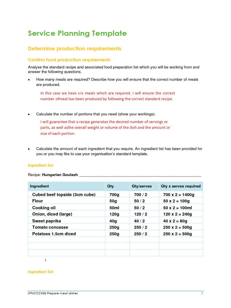Meat Dish Preparation Guide | PDF | Thai Cuisine | Beef