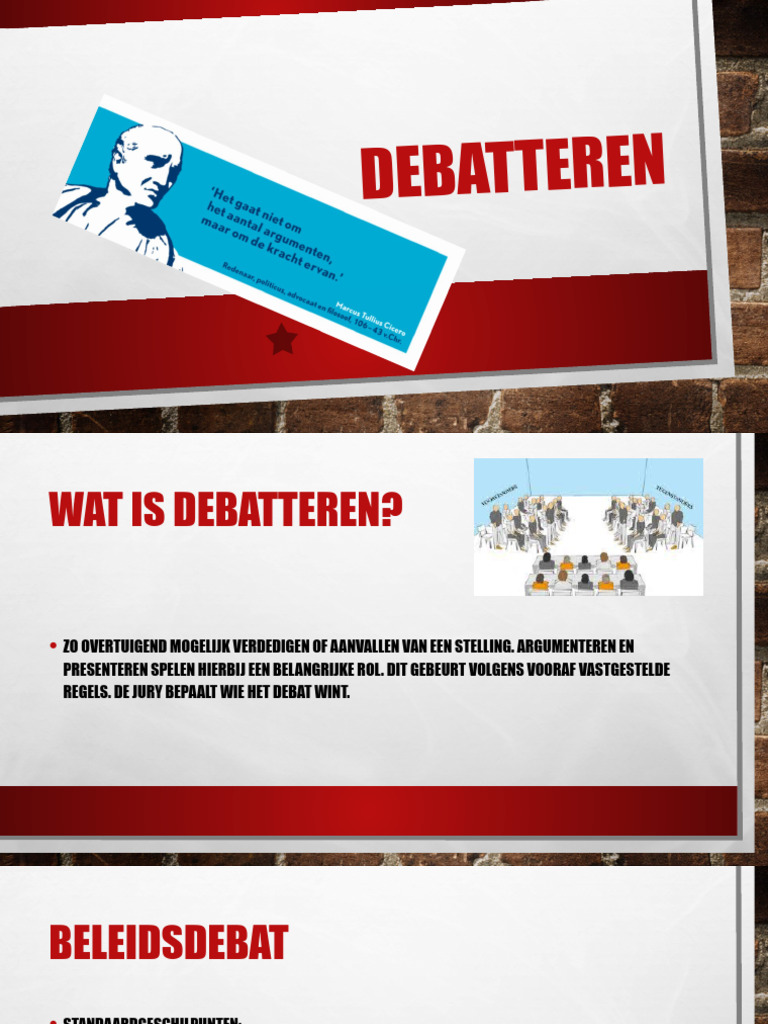 Debatteren-uitleg | PDF
