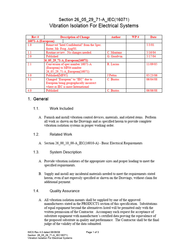 Vibration Isolation for Electrical Systems | PDF | Electrical Connector ...