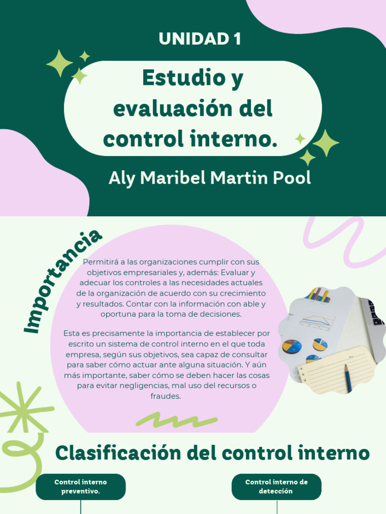 U1 Estudio y Evaluacion Del Control Interno | Descargar gratis PDF ...