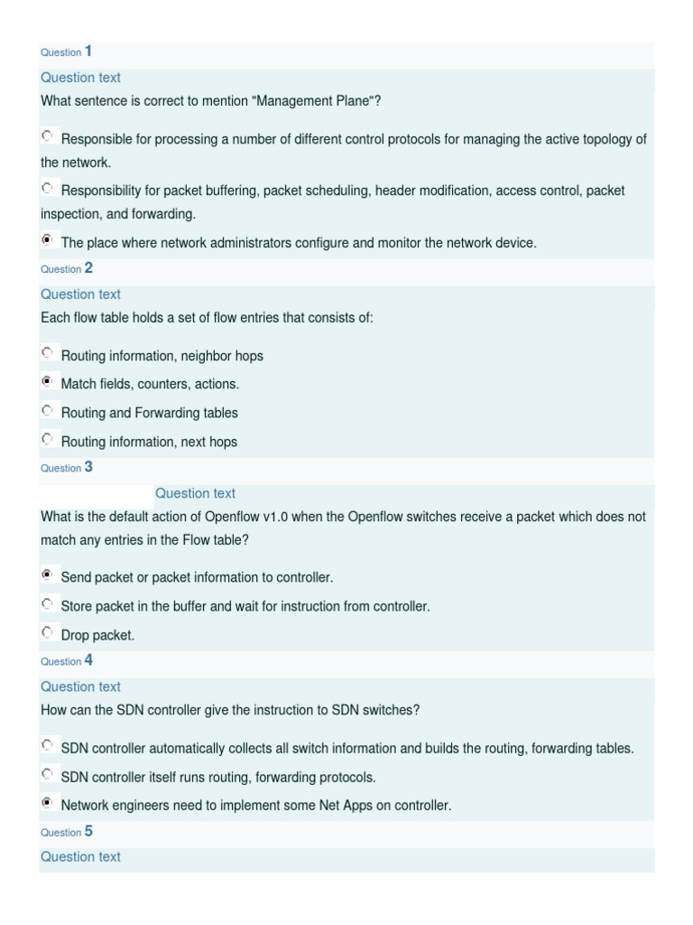 Understanding SDN and OpenFlow Concepts | PDF | Routing | Computer Network