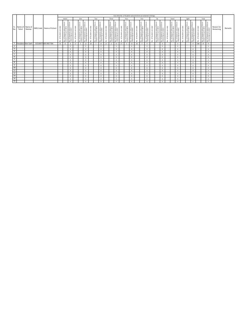 Online Check B Form