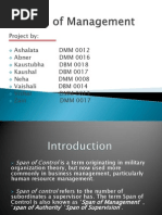 Span of Management (PoM Project)