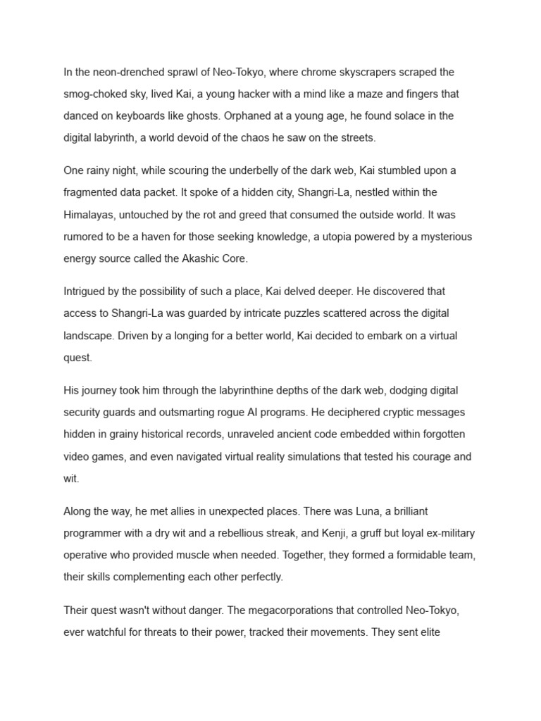 In the neon-drenched sprawl of Neo-Tokyo, where chrome skyscrapers 