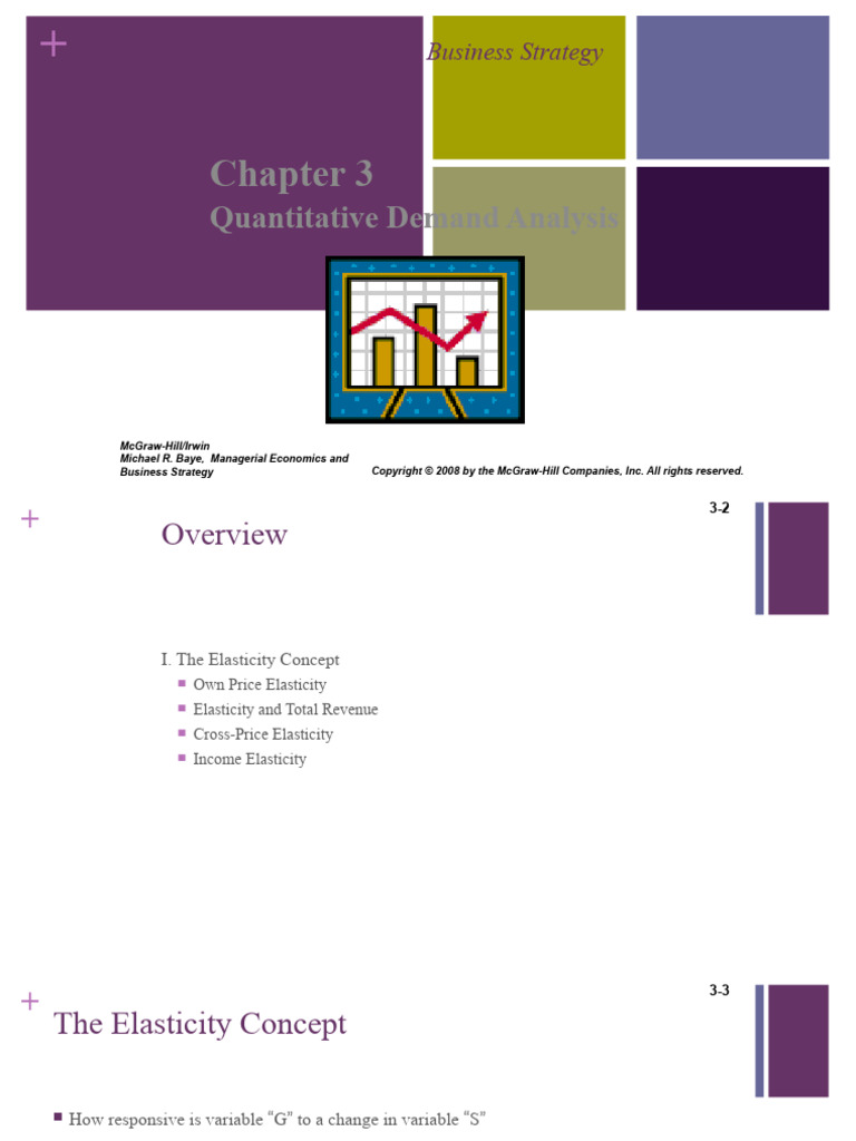 Managerial Economics-Chap 3 | PDF | Elasticity (Economics) | Demand