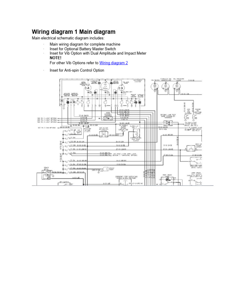 Wiring Diagram 1 Main Diagram | Descargar gratis PDF | Cambiar