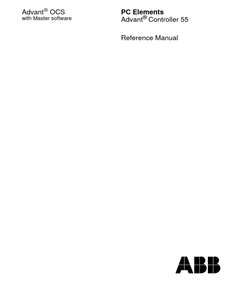 Advant OCS Advant Controller 55: PC Elements | PDF | Function ...