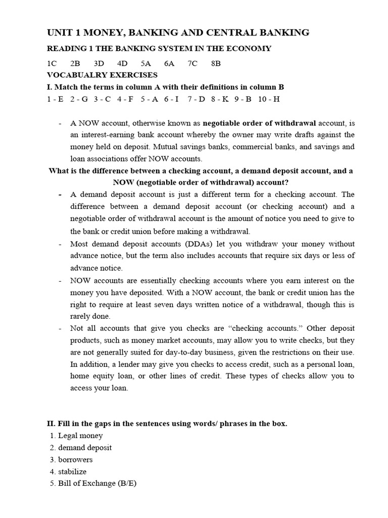 Overview of Banking Functions | PDF | Loans | Banks