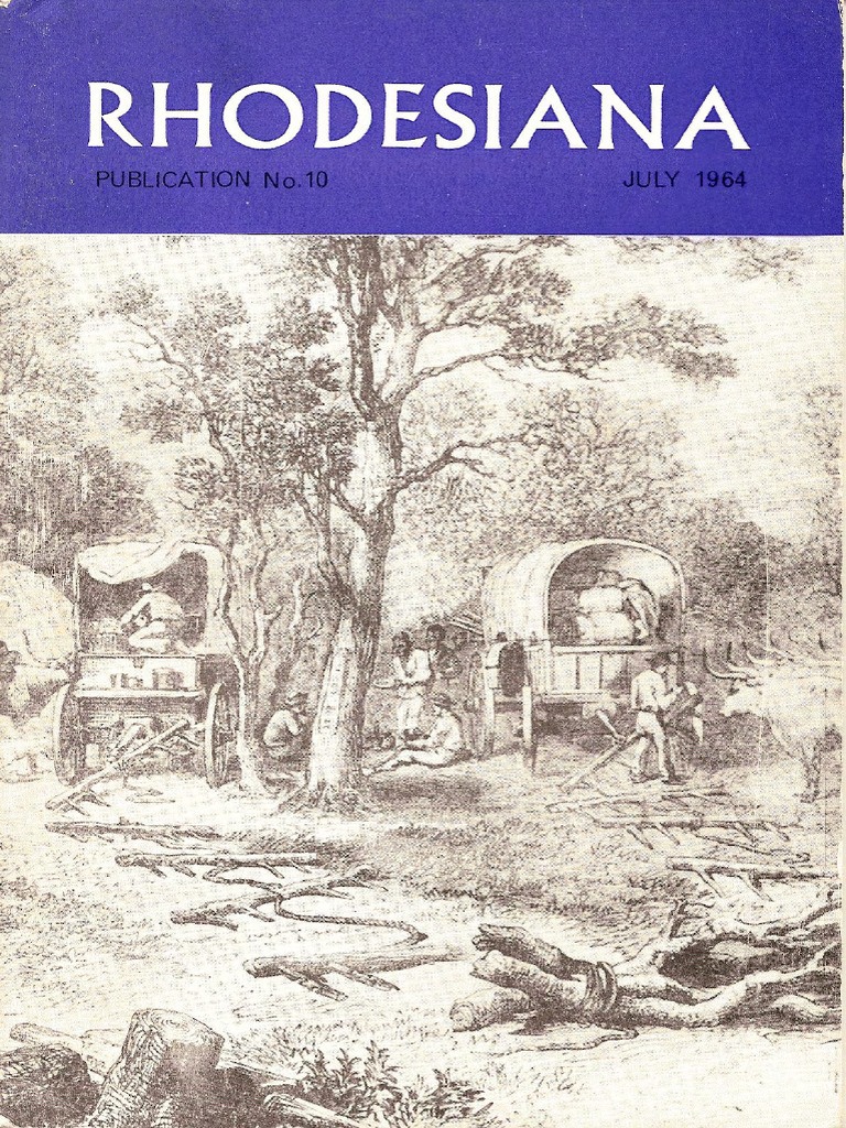 Rhodesiana Society Journal 1964 | PDF | Cattle | Alfalfa