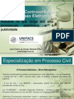 Aspectos Controvertidos do Processo Eletrônico